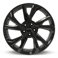 RTX Nikko 19x7.5 5x114.3 ET+45 Gloss Black CB64.1 - Prince Tires