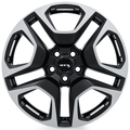 RTX Osaka 19x7.5 5x114.3 ET+35 Satin Black Machined CB60.1 - Prince Tires