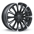 RTX Poison 17x7.5 5x114.3 ET+42 Black Machined CB73.1 - Prince Tires