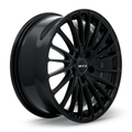RTX Polar 18x8 5x114.3 ET+40 Gloss Black CB73.1 - Prince Tires