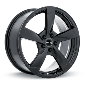 RTX RS II 19x8.5 5x112 ET+25 Gloss Black CB66.6