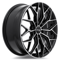 RTX RS02 19x8.5 5x114.3 ET+38 Gloss Black Machined CB67.1 - Prince Tires