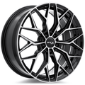 RTX RS02 19x8.5 5x114.3 ET+38 Gloss Black Machined CB67.1 - Prince Tires