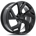 RTX RS09 20x8.5 5x114.3 ET+40 Gloss Black CB67.1 - Prince Tires