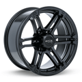 RTX Slate 17x8 6x135 ET+25 Satin Black CB87.1 - Prince Tires