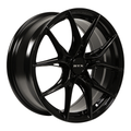 RTX Slick 16x7 5x114.3 ET+40 Gloss Black CB73.1 - Prince Tires