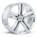 RTX SMS 16x7 5x114.3 ET+40 Chrome / PVD CB73.1 - Prince Tires