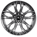 RTX Spur 17x7.5 5x114.3 ET+40 Hyper Black CB73.1 - Prince Tires