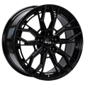RTX Spur 19x8.5 5x114.3 ET+40 Gloss Black CB73.1 - Prince Tires