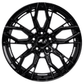 RTX Spur 19x8.5 5x114.3 ET+40 Gloss Black CB73.1 - Prince Tires