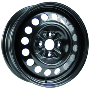 RTX Steel Wheel 15x5.5 4x100 ET+45 Black CB54.1