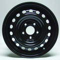 RTX Steel Wheel 15x6 5x114.3 ET+45 Black CB67.1 - Prince Tires