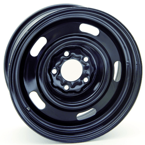 RTX Steel Wheel 15x6 5x114.3 ET+7 Black CB70.6