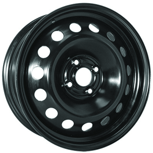 RTX Steel Wheel 16x6.5 4x100 ET+42 Black CB56.6