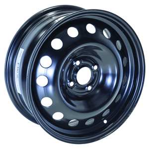 RTX Steel Wheel 16x6.5 4x100 ET+42 Black CB60.1