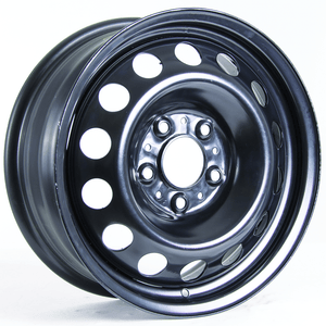 RTX Steel Wheel 16x6.5 5x120 ET+45 Black CB72.6