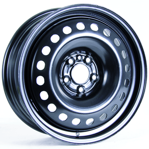RTX Steel Wheel 17x7 5x110 ET+40 Black CB65.1