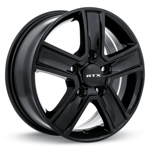 RTX Transit 16x6.5 5x160 ET+60 Gloss Black CB65.1