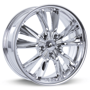RTX Twist 17x7 5x114.3 ET+40 Chrome / PVD CB73.1