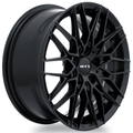 RTX V20 17x7.5 4x100 ET+40 Gloss Black CB73.1 - Prince Tires