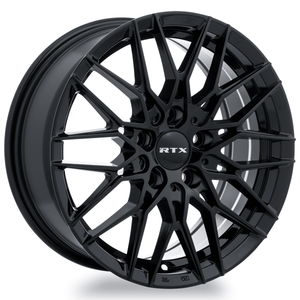 RTX V20 20x8.5 5x114.3 ET+38 Gloss Black CB73.1