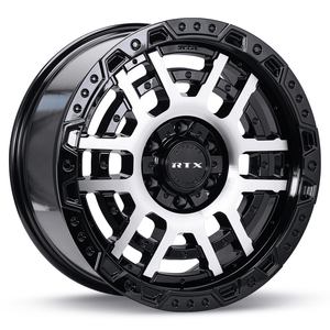 RTX Valhalla 18x9 6x135/6x139.7 ET+18 Black Machined CB106.1