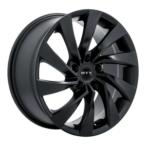 RTX Varel 19x8 5x112 ET+38 Satin Black CB57.1