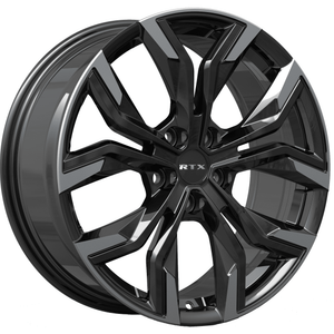 RTX Venom 17x7 5x114.3 ET+48 Gloss Black Machined CB56.1