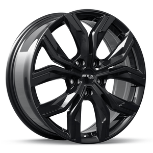 RTX Venom 19x8 5x114.3 ET+45 Gloss Black CB67.1
