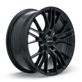 RTX Vertex 16x7 5x100 ET+35 Satin Black CB54.1 - Prince Tires