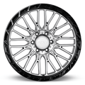 RTX Vice 22x9 6x135/6x139.7 ET+18 Gloss Gunmetal Black Lip CB106.1 - Prince Tires