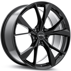 RTX VW01 20x8.5 5x112 ET+38 Gloss Black CB57.1