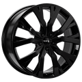 RTX VW02 19x8 5x112 ET+35 Gloss Black CB57.1 - Prince Tires