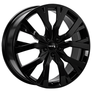 RTX VW02 19x8 5x112 ET+35 Gloss Black CB57.1