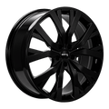 RTX VW02 19x8 5x112 ET+35 Gloss Black CB57.1 - Prince Tires