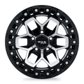 RTX Zion 17x9 6x139.7 ET+0 Gloss Black Machined CB106.1 - Prince Tires