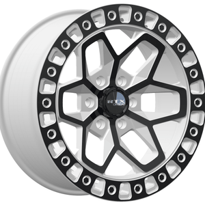 RTX Zion 17x9 6x139.7 ET+0 Gloss White with Black Spokes CB106.1