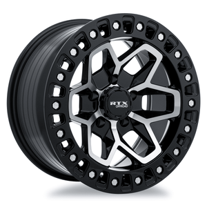 RTX Zion 18x9 6x139.7 ET+0 Gloss Black Machined CB106.1