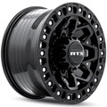 RTX Zion 18x9 8x180 ET+20 Gloss Black Milled Rivets CB125.1 - Prince Tires